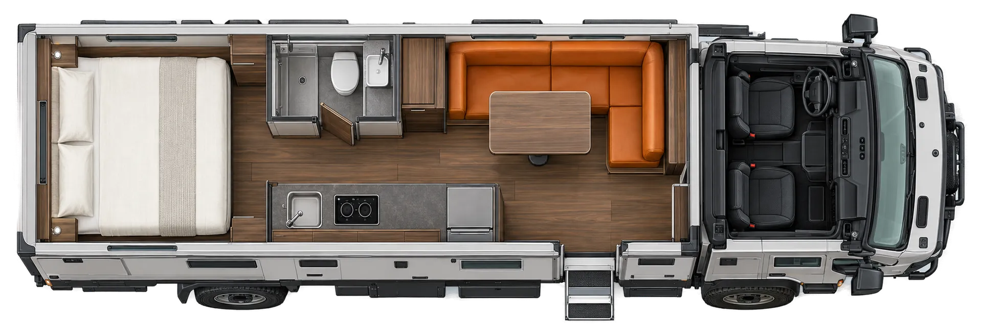 Motorhome floorplan