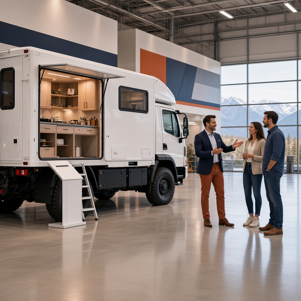 Dealer partnership programme showroom