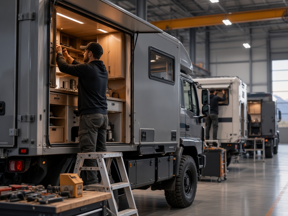 Crafted living module finishing in ArkForce factory