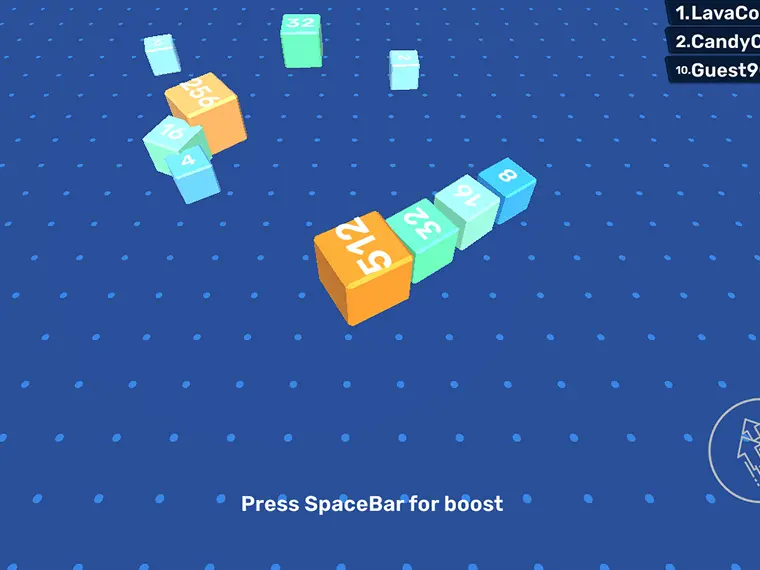 2048 Snake io