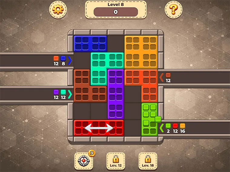 Color Cube Puzzle