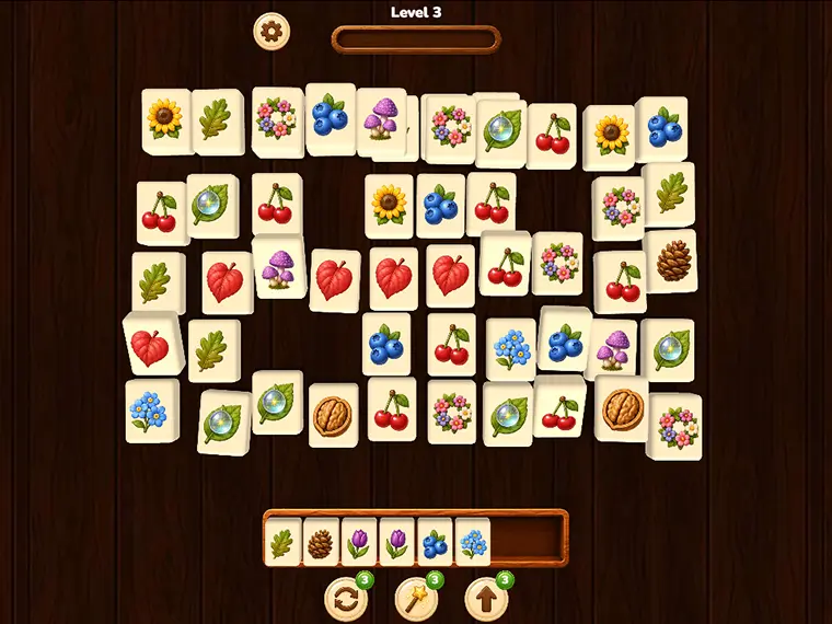 Forest 3D Mahjong