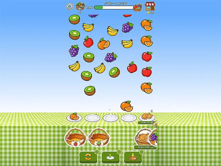 Fruits Into Baskets