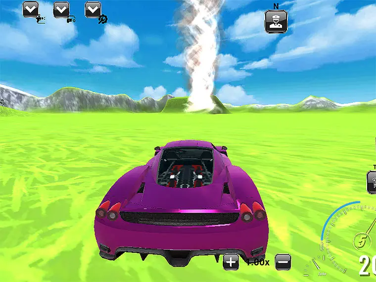 Hurricane Descent: Hard Mode