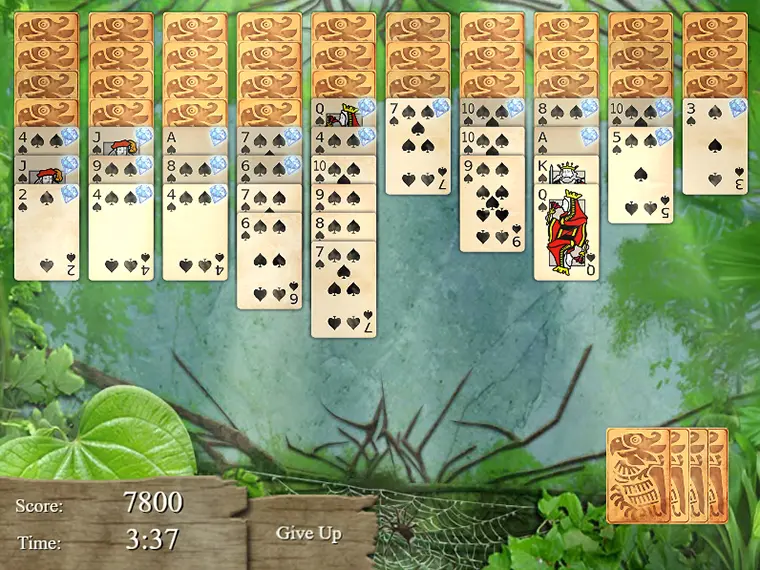 Jungle Spider Solitaire
