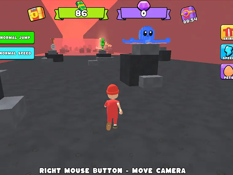 Obby: Brainrot Escape from Lava