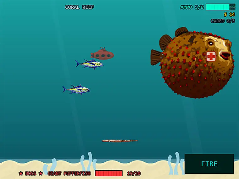Submarine Rampage: Deep Sea