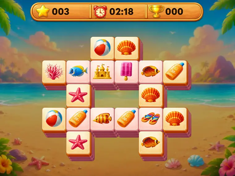 Summer Triple Mahjong