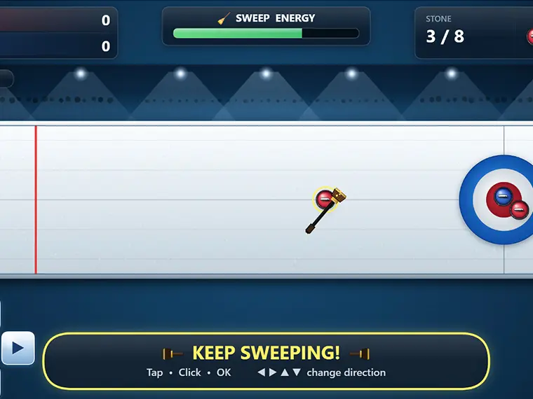Sweeper Curling